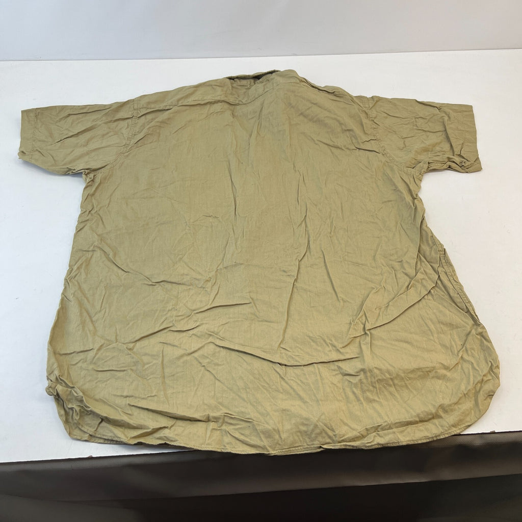 Vintage Elbeco USMC Marines Workwear Twill Shirt Short Sleeve US Military XL