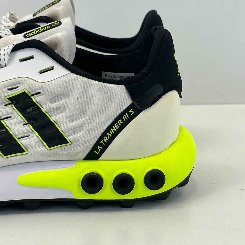 Adidas LA Trainer III S Trainers UK Junior size 5.5 FY7216 White/Black/Fluo