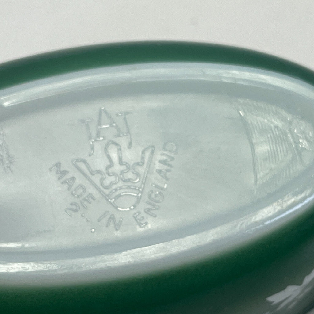 Pyrex Green Hawthorn Gravy Sauce Boat Vintage 1960's Rare JAJ