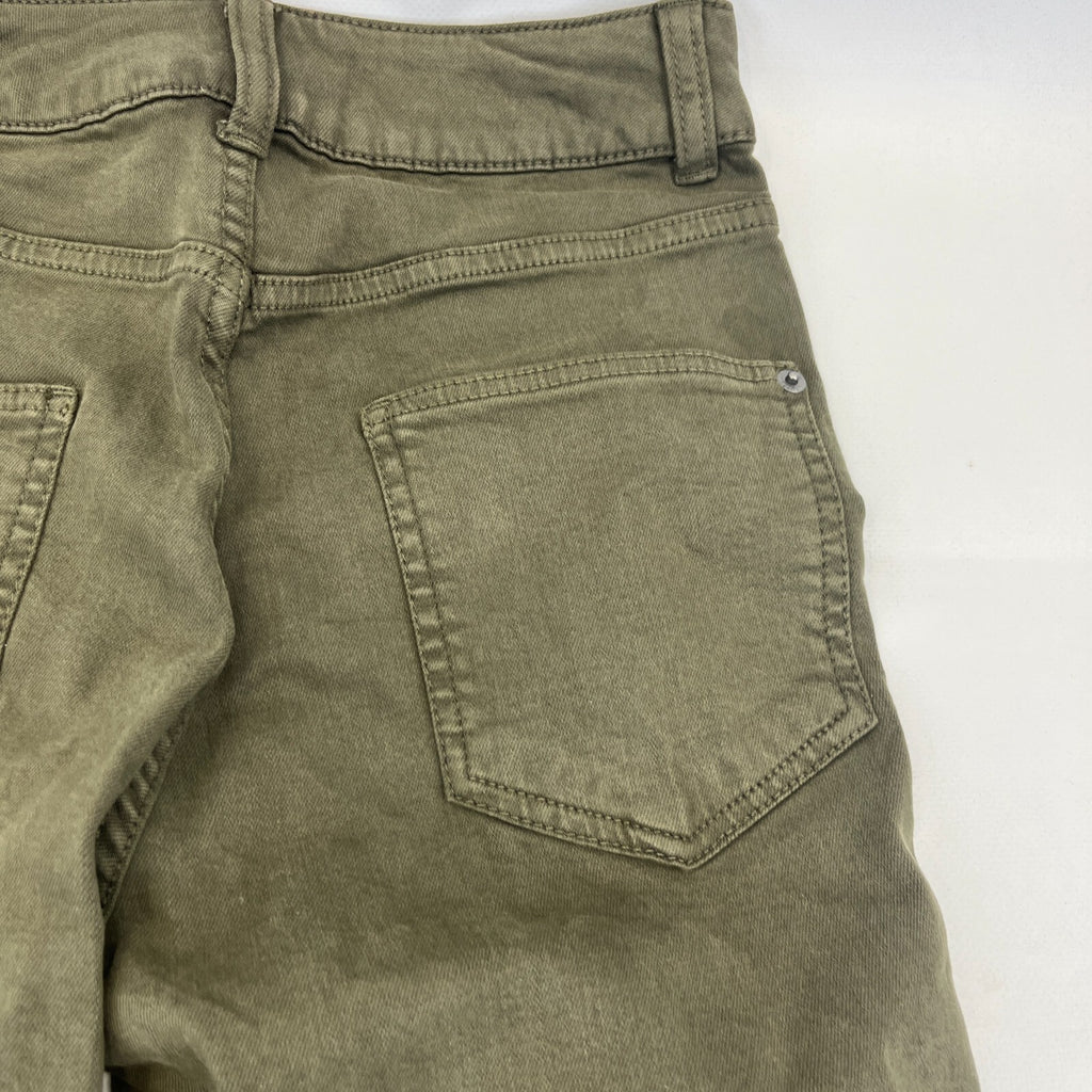 Marks & Spencer Khaki Green Super Skinny Jeans UK Women's size 8R - NWOT