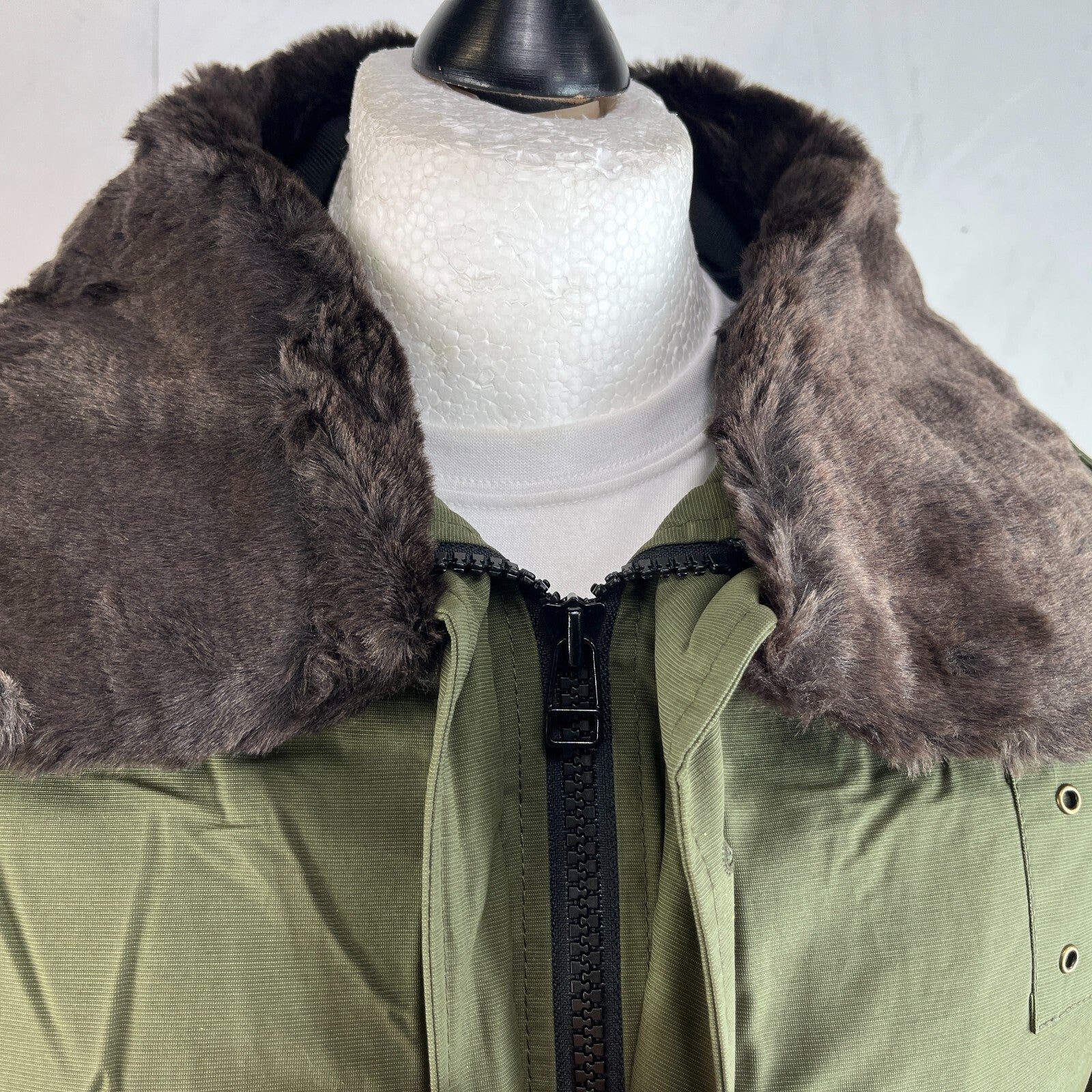 Foresun Professional Military Bomber Jacket w/ Liner & Faux Collar Shooting XL