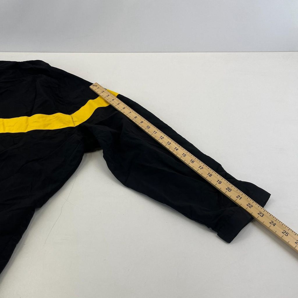 US Army Bomber Jacket in Black & Yellow Windbreaker US size Medium-Short