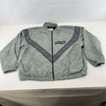 US Army Bomber Jacket Grey Digital Print Windbreaker US size Large-Regular