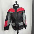 Sidi Waterproof Motorcycle Scooter Jacket Black & Red UK size Small