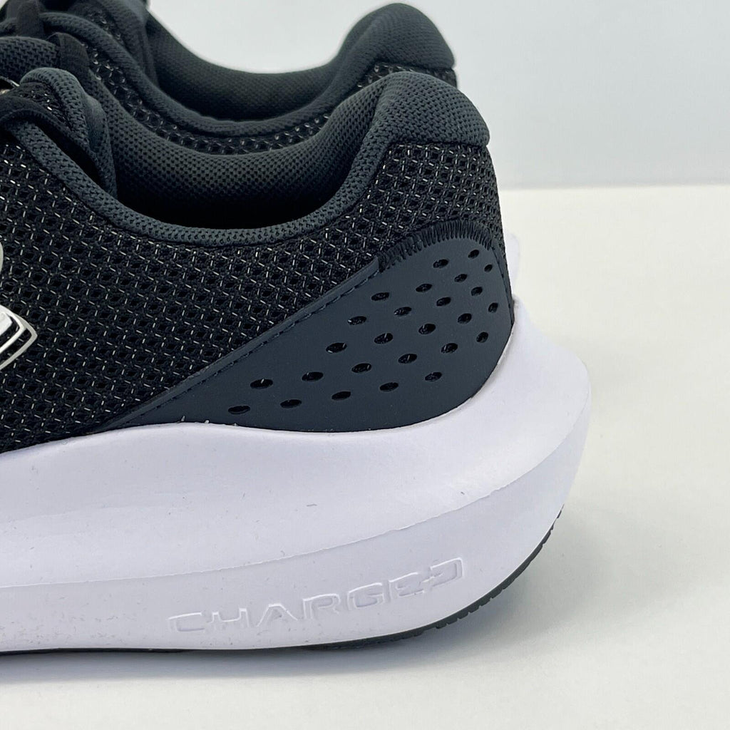 Under Armour UA Charged Surge 4 Trainers Black/White Running size UK 7 / EU 41