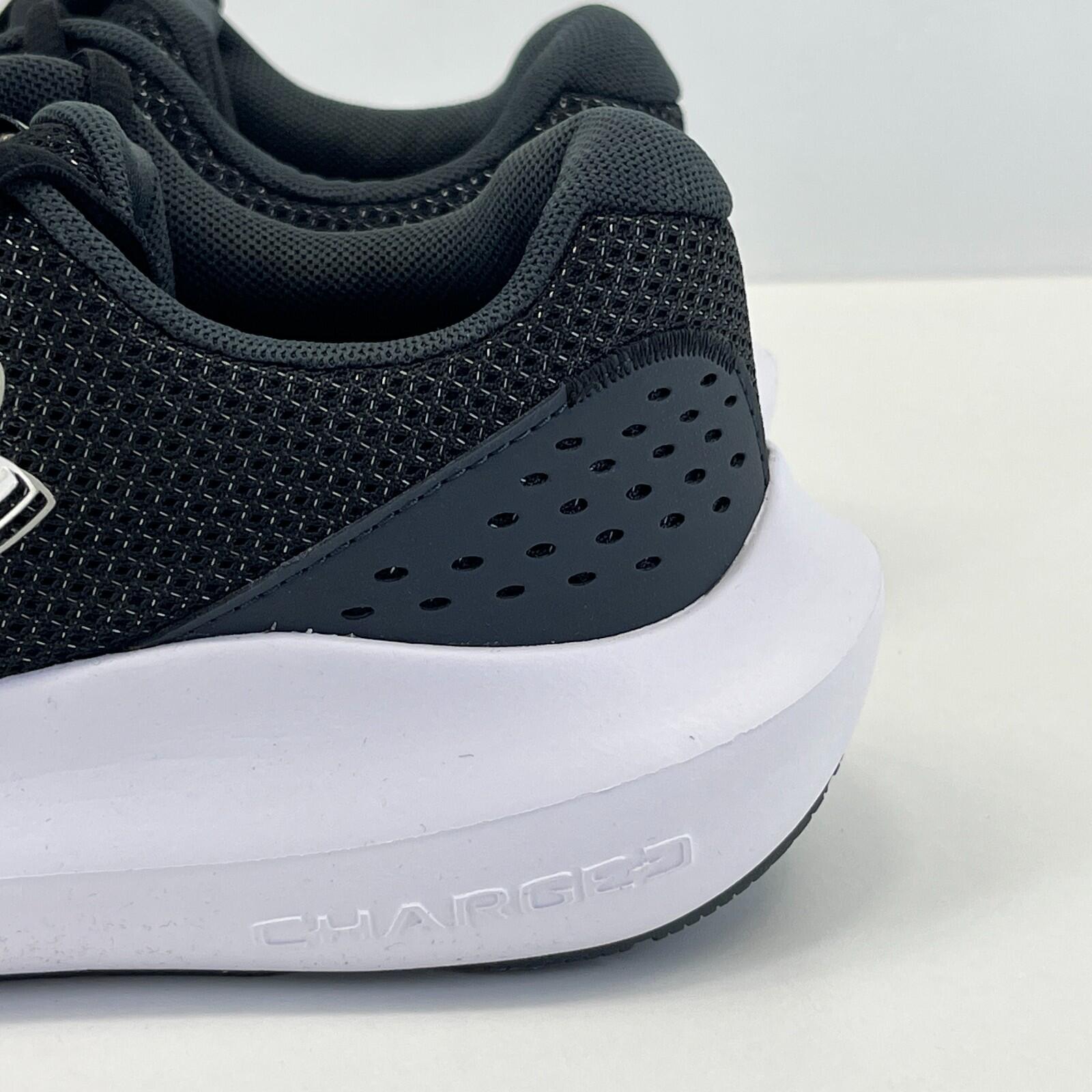 Under Armour UA Charged Surge 4 Trainers Black/White Running size UK 7 / EU 41