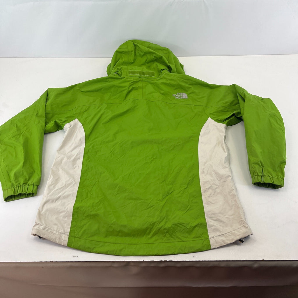 North Face Jacket Women's Medium Green Hyvent Windbreaker Hood Rain Coat Lady