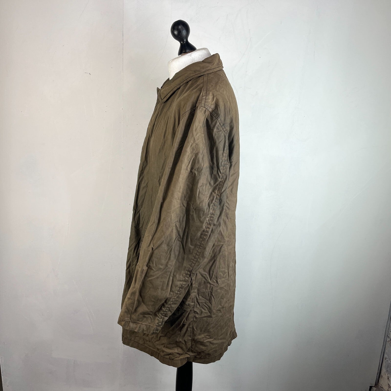 Marc O’Polo Mens Waxed Overcoat Jacket Wax Coat EU size 54 (UK Large)
