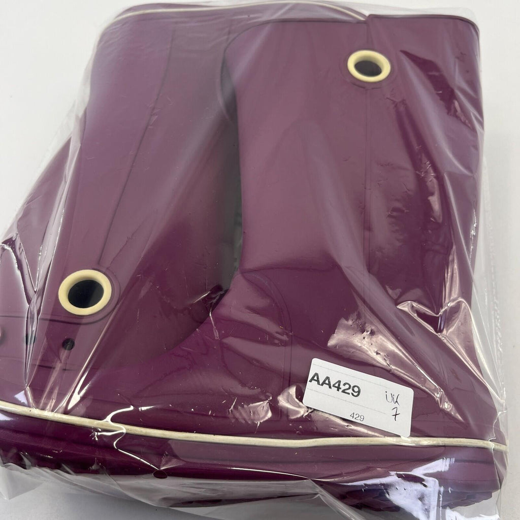 Crocs Women's Crocband Jaunt Wellies in Purple Festival Rain Tall Boots size 7