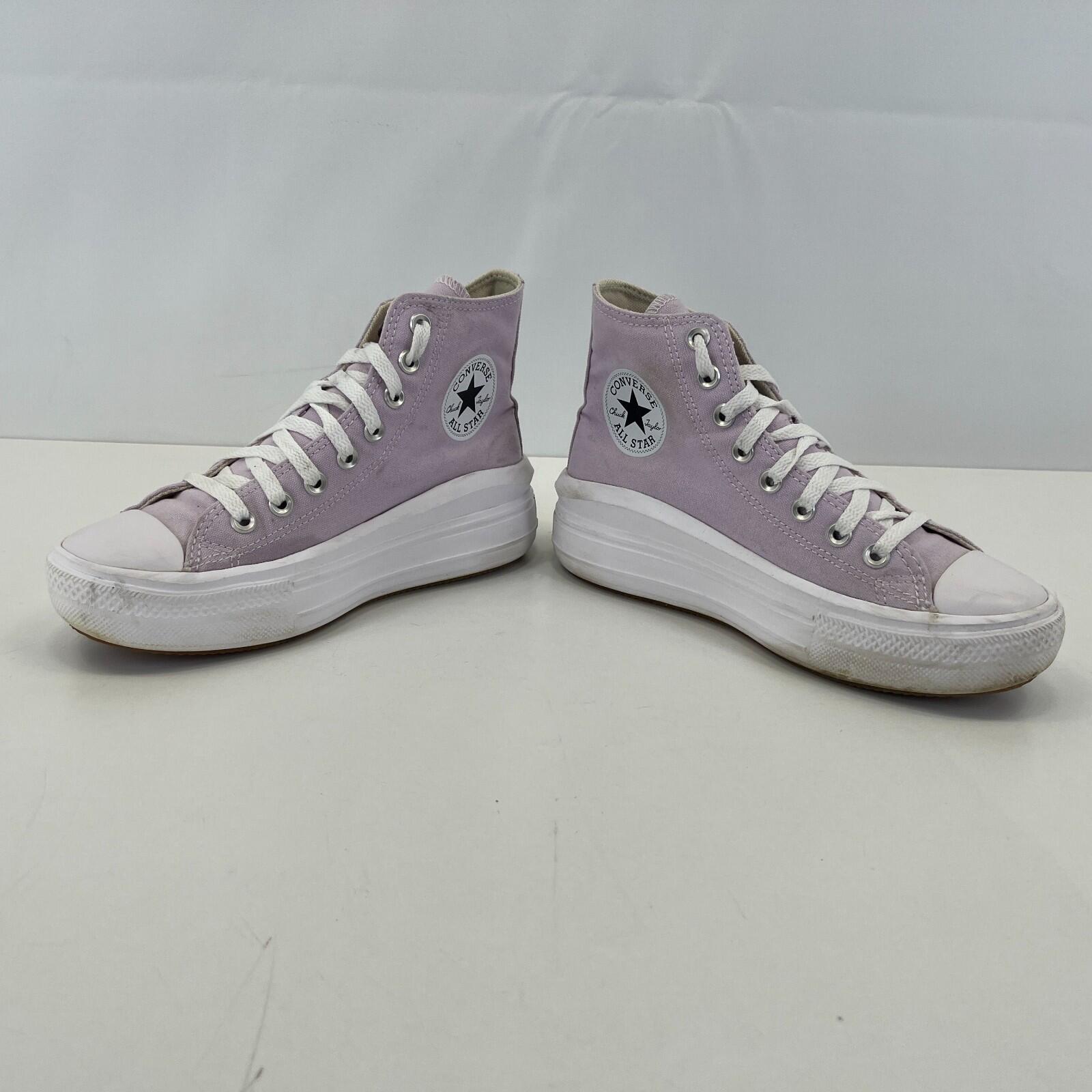 Converse All Star High Top Trainers Lilac Purple UK 5 EU 37.5 Women’s