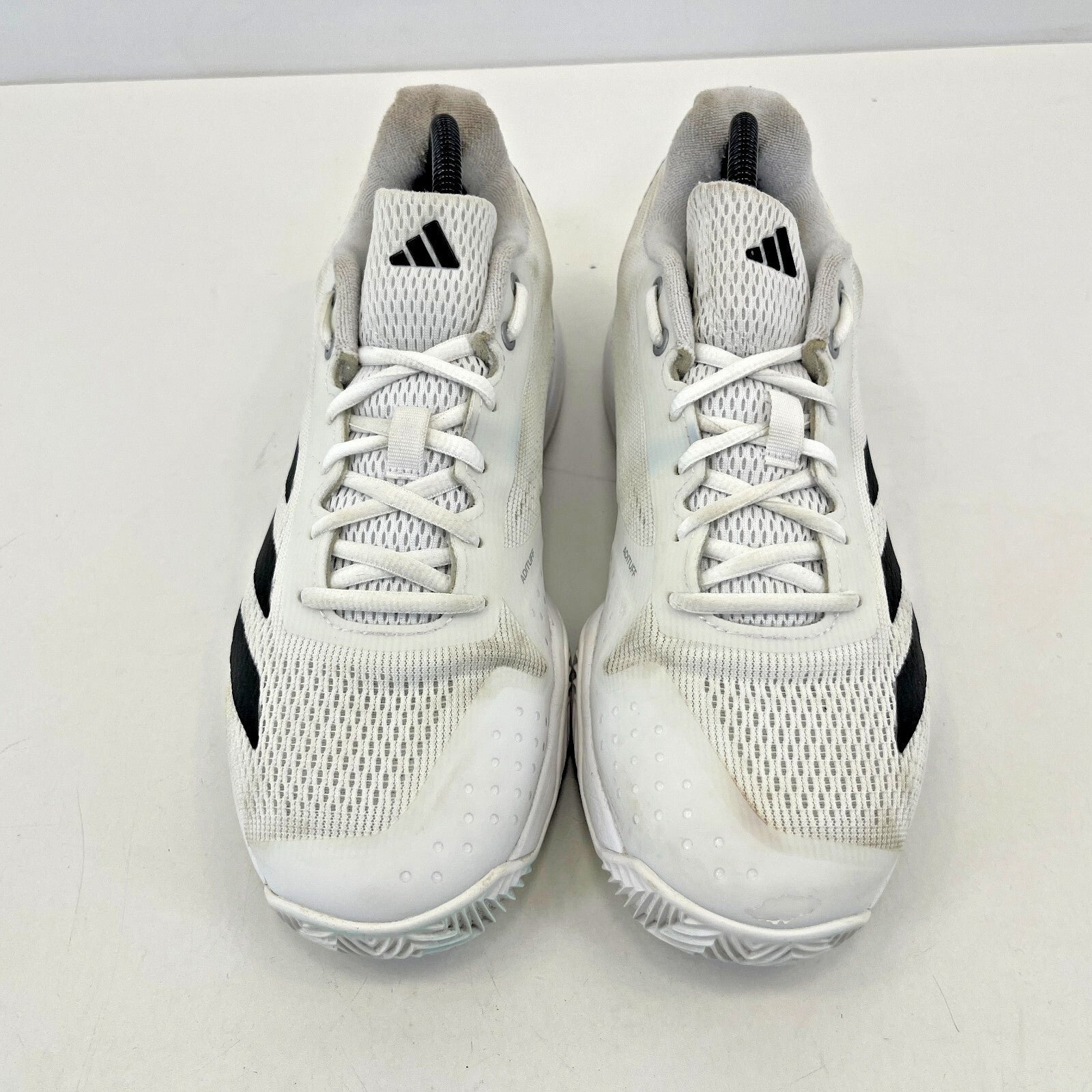 adidas Courtflash Speed 2 Tennis Padel Trainers Shoes White UK 7.5 EU 41 1/3