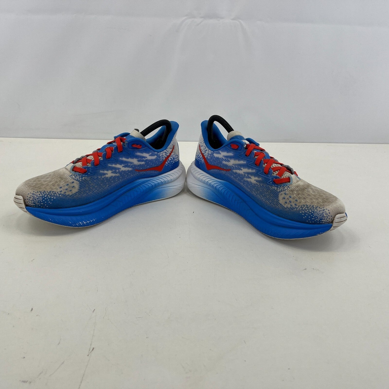 Hoka Mach 6 Running Trainers Blue/White Women's size UK 5.5 EU 38 2/3