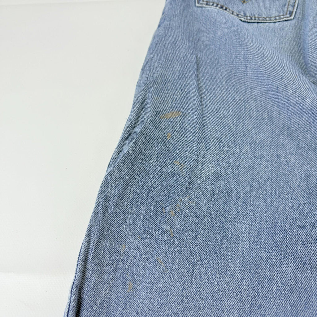 Vintage Levis 505 Jeans Stonewash Straight Blue W36" L29" Red Tab Denim