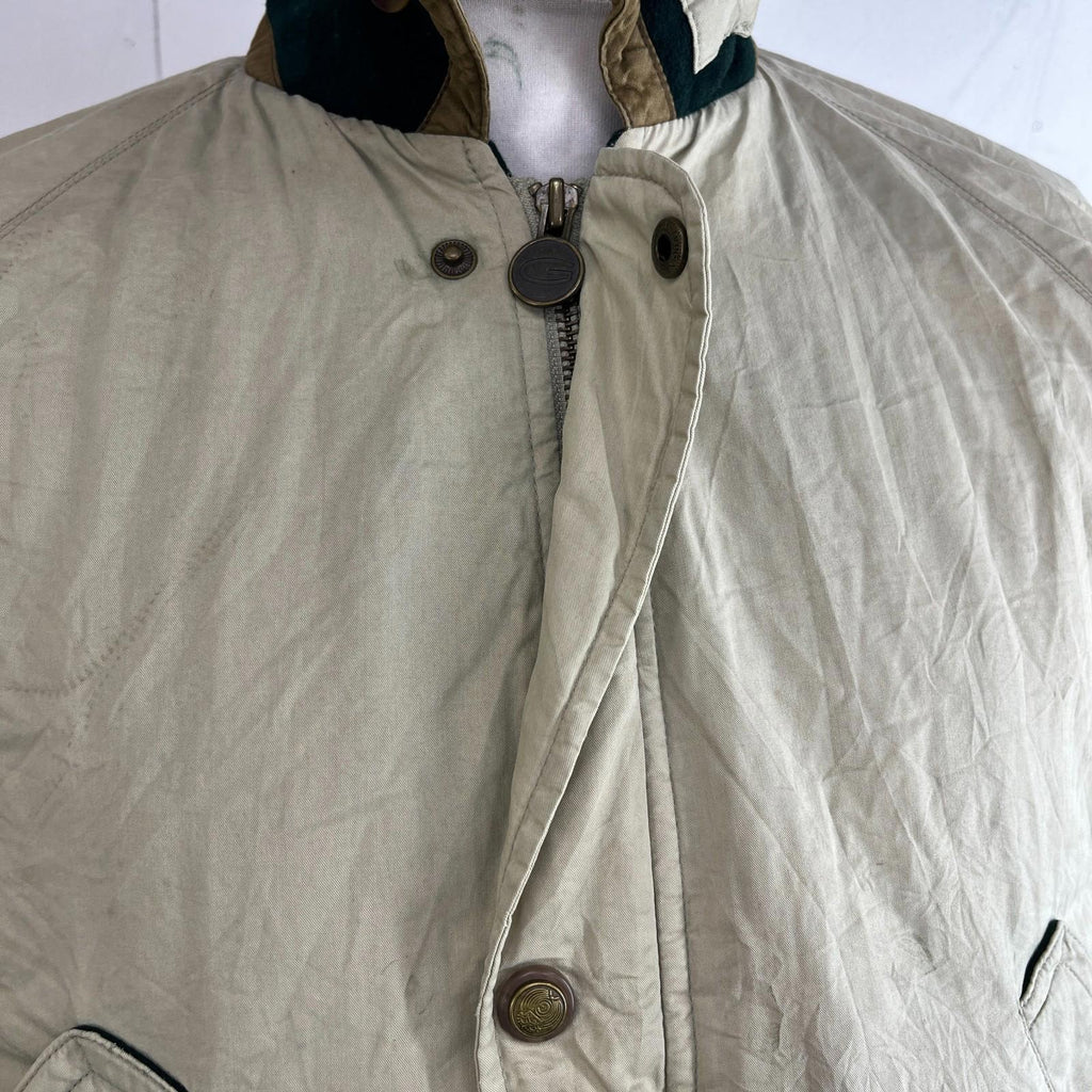 Gant "The Parka" Men's Casual Jacket Mid Length Beige Overcoat size M