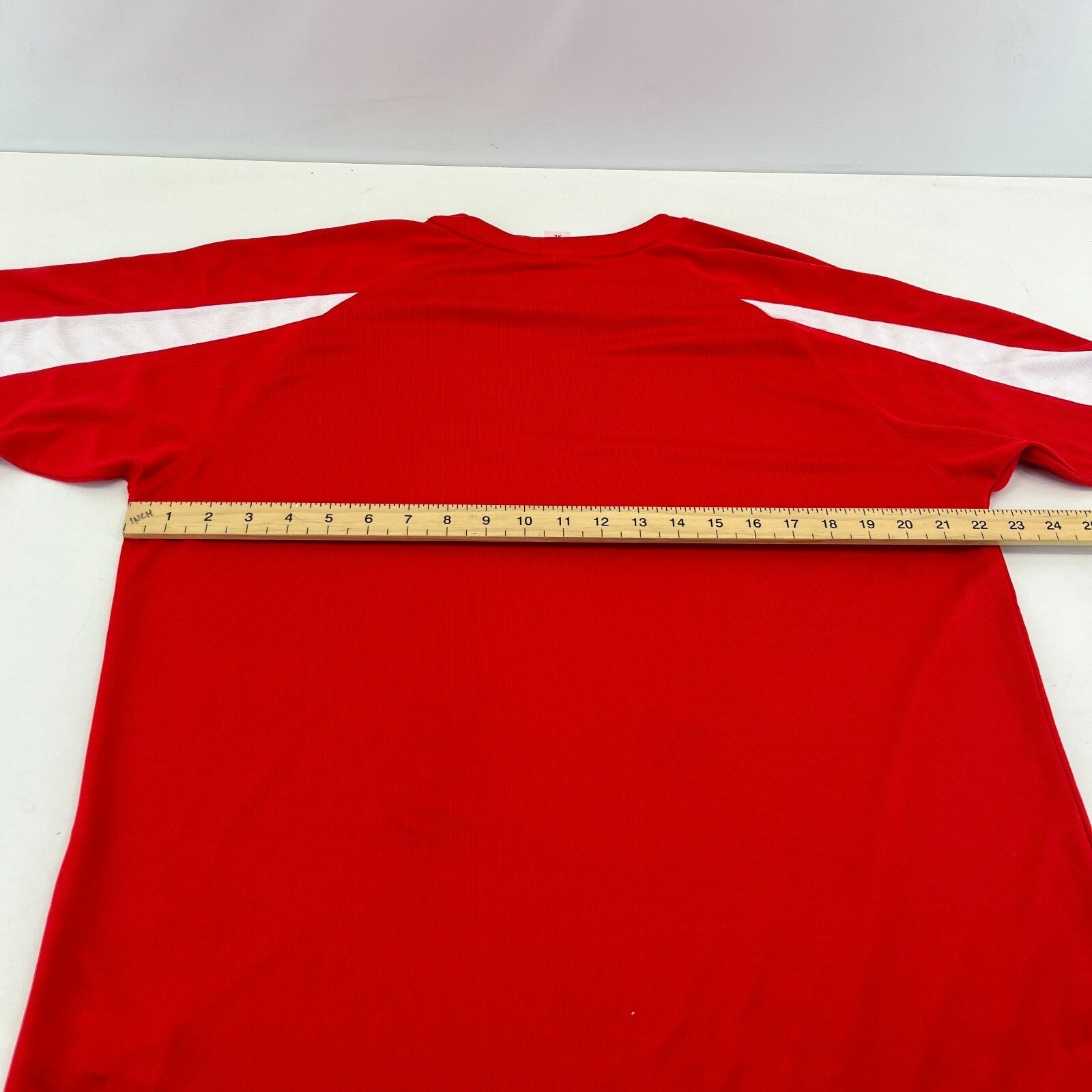 AWDis Retro Coca-Cola Football Shirt Jersey Red & White size XL