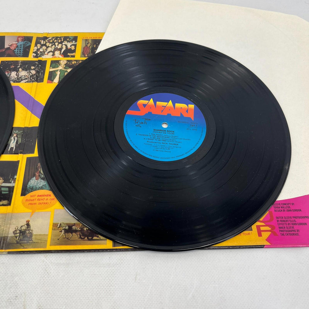 Toyah - Warrior Rock - Toyah On Tour - Double 12" Vinyl LP Album 1982