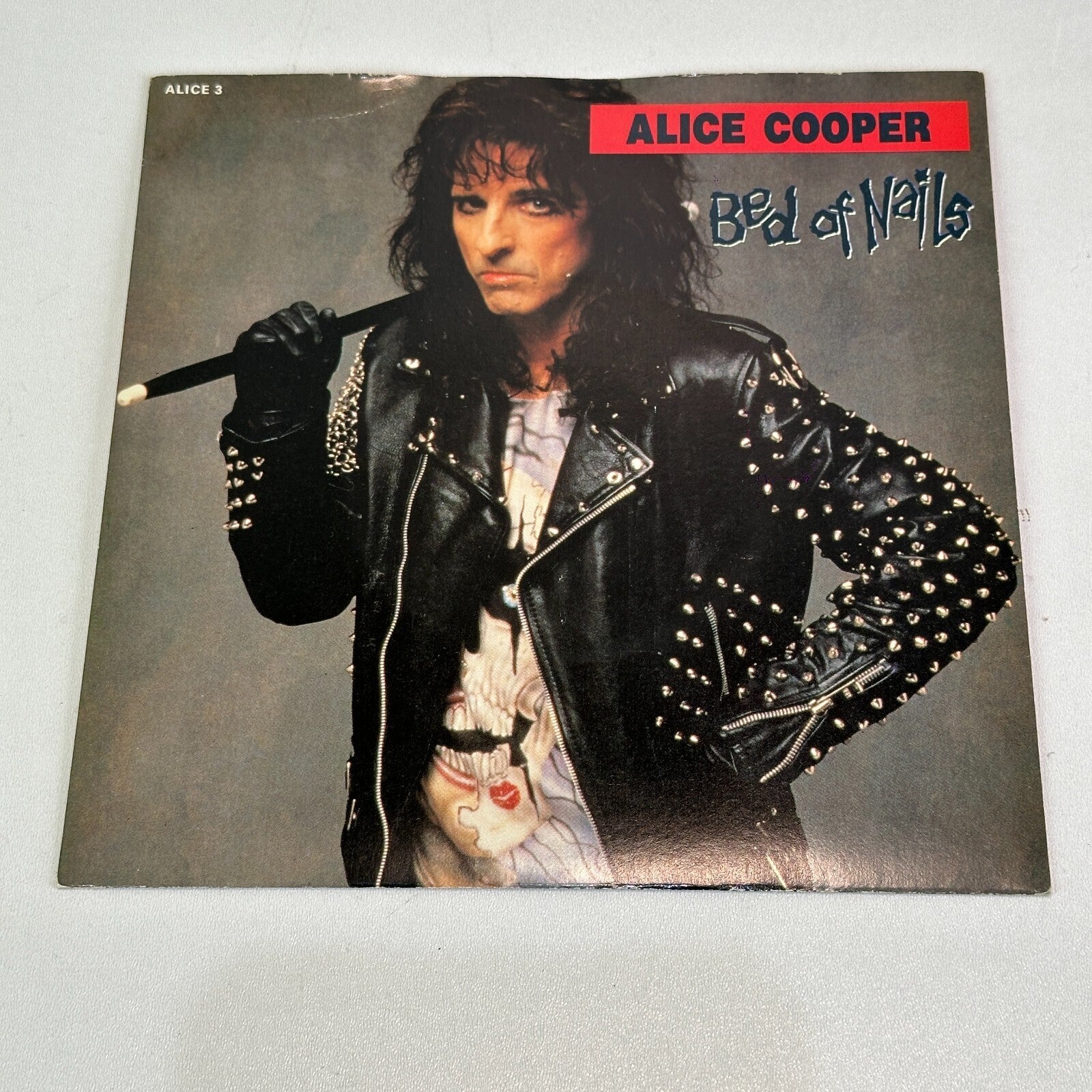 Alice Cooper – Bed Of Nails / I'm Your Gun 7" Vinyl Single UK Epic 1989 Ex/Ex
