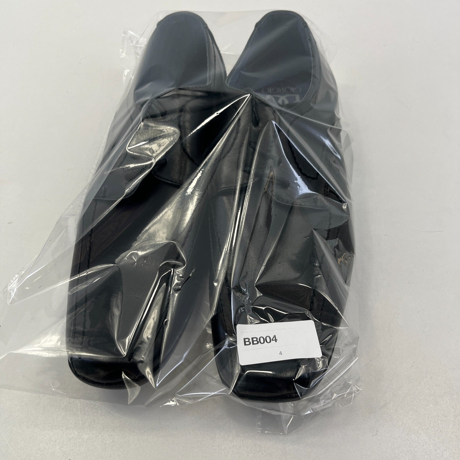 Giorgio Men's Leather Oxford Shoes in Black size 12 - New Formal Dress
