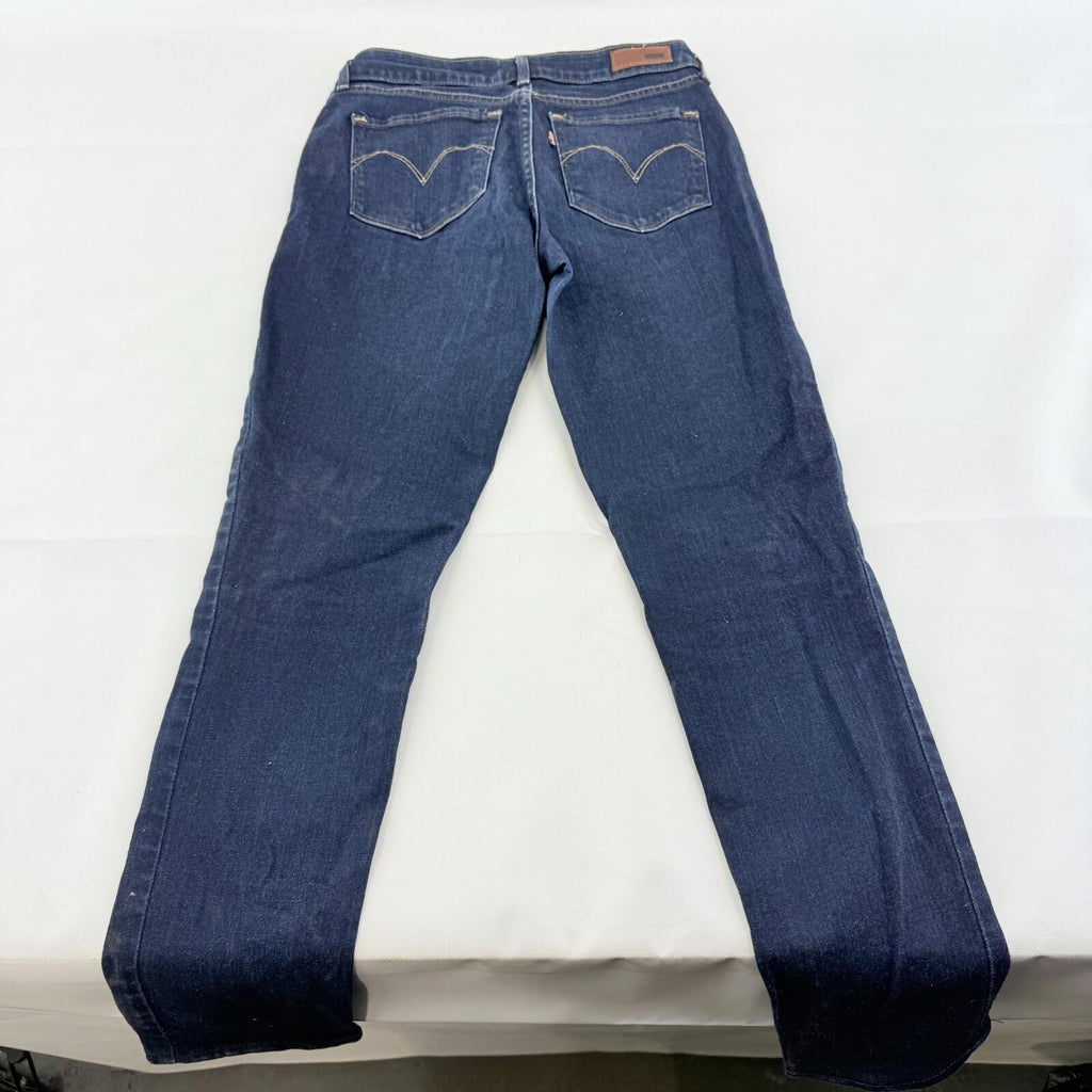 Levi's Bold Curve Jeans Modern Rise Skinny Women Blue Denim W26" L26" Low Waist