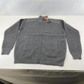 Raphael Valencino Thermal Fleece Lined Jacket Grey Long Sleeve Mens L - New