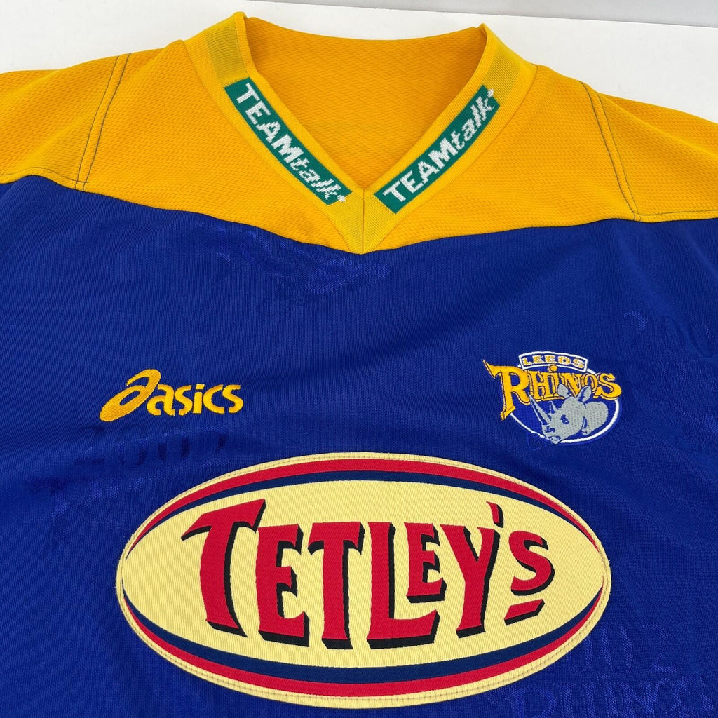 Leeds Rhinos 2002-2003 Home Super League Rugby Shirt size 2XL  XXL