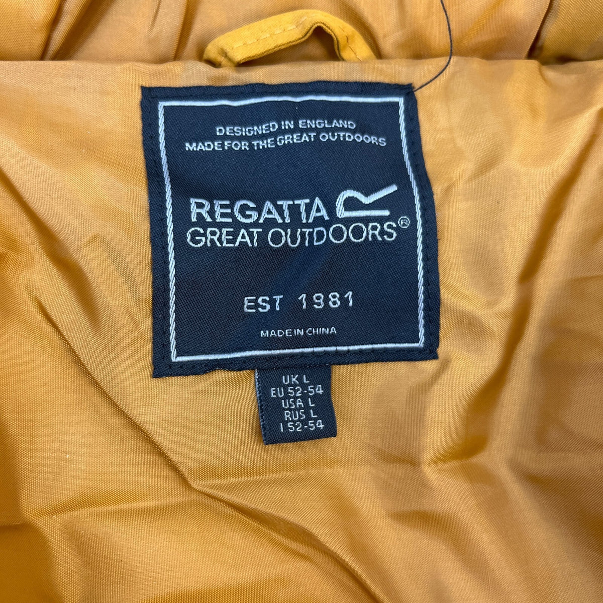Regatta Salinger III Parka Jacket Isotex 5000 Cathay Spice (Khaki) size L - New