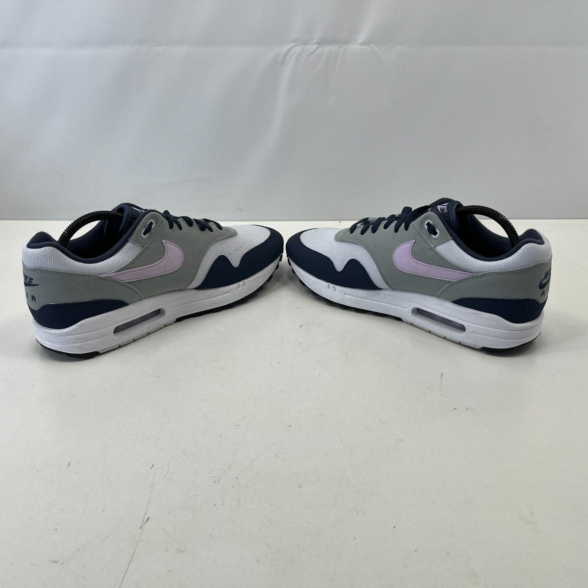 Nike Air Trainers Max Grey Lilac Blue Sneakers Shoes size UK 9