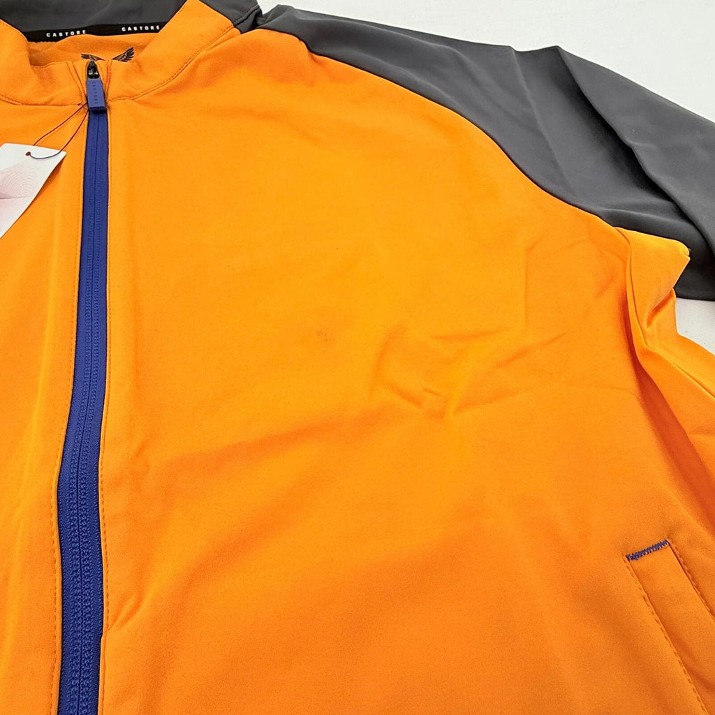 Castore Women’s Soft Shell Training Jacket in Orange & Black size 18