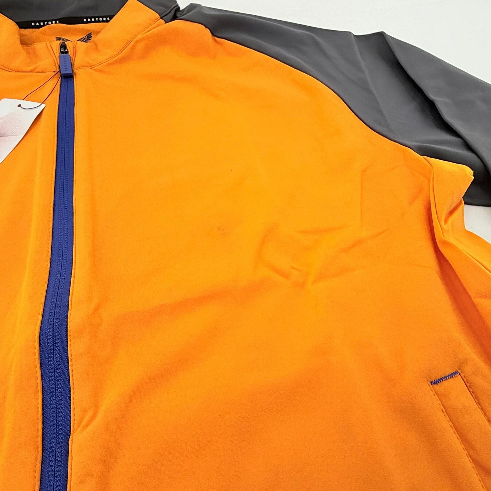 Castore Women’s Soft Shell Training Jacket in Orange & Black size 18