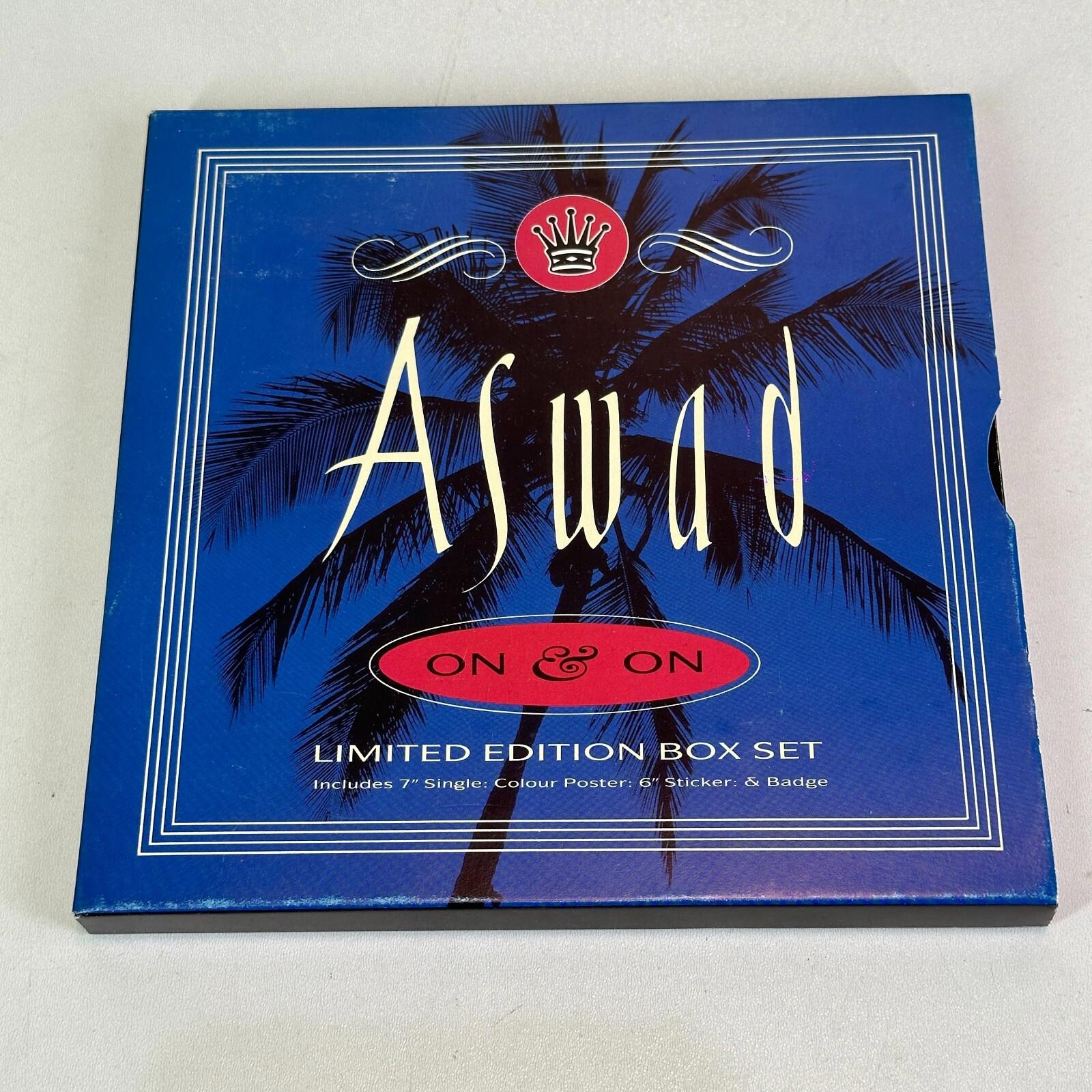 Aswad On & On - Feelings Limited Edition Box Set 7" Vinyl Single Complete NM/VG