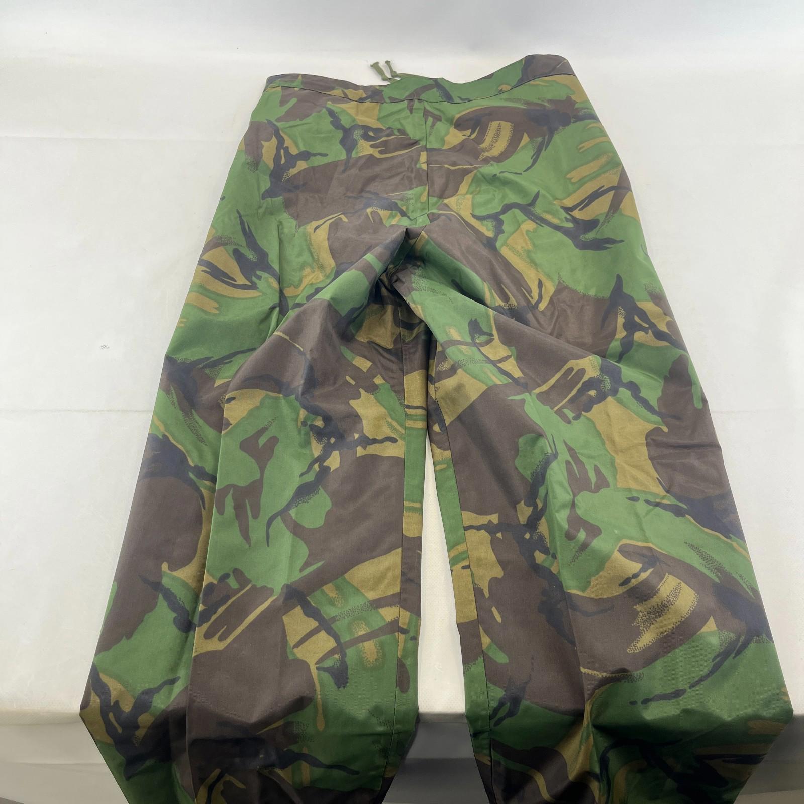 British Army DPM Woodland Gore-Tex Over Trousers Waterproof Surplus size 70/80
