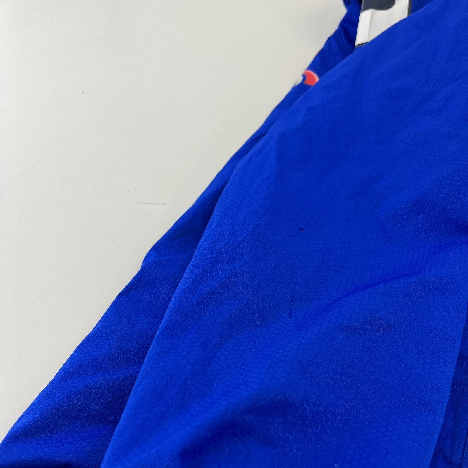 Carlisle United Fila Training Jacket Windbreaker Embroidered Blue size M