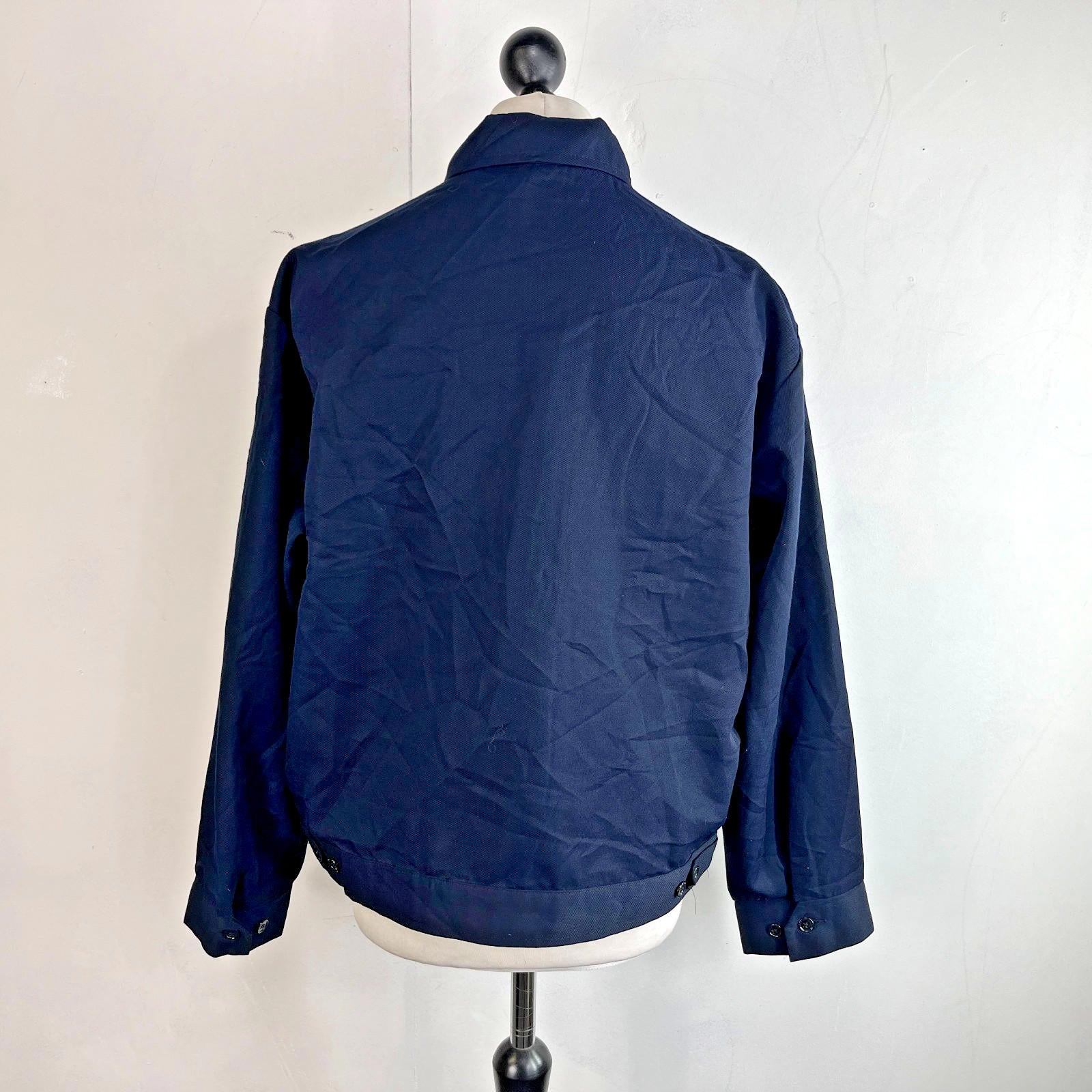 Vintage Challenger Horace Small Rocketeer Jacket 48R (2XL) Navy Blue Rockabilly