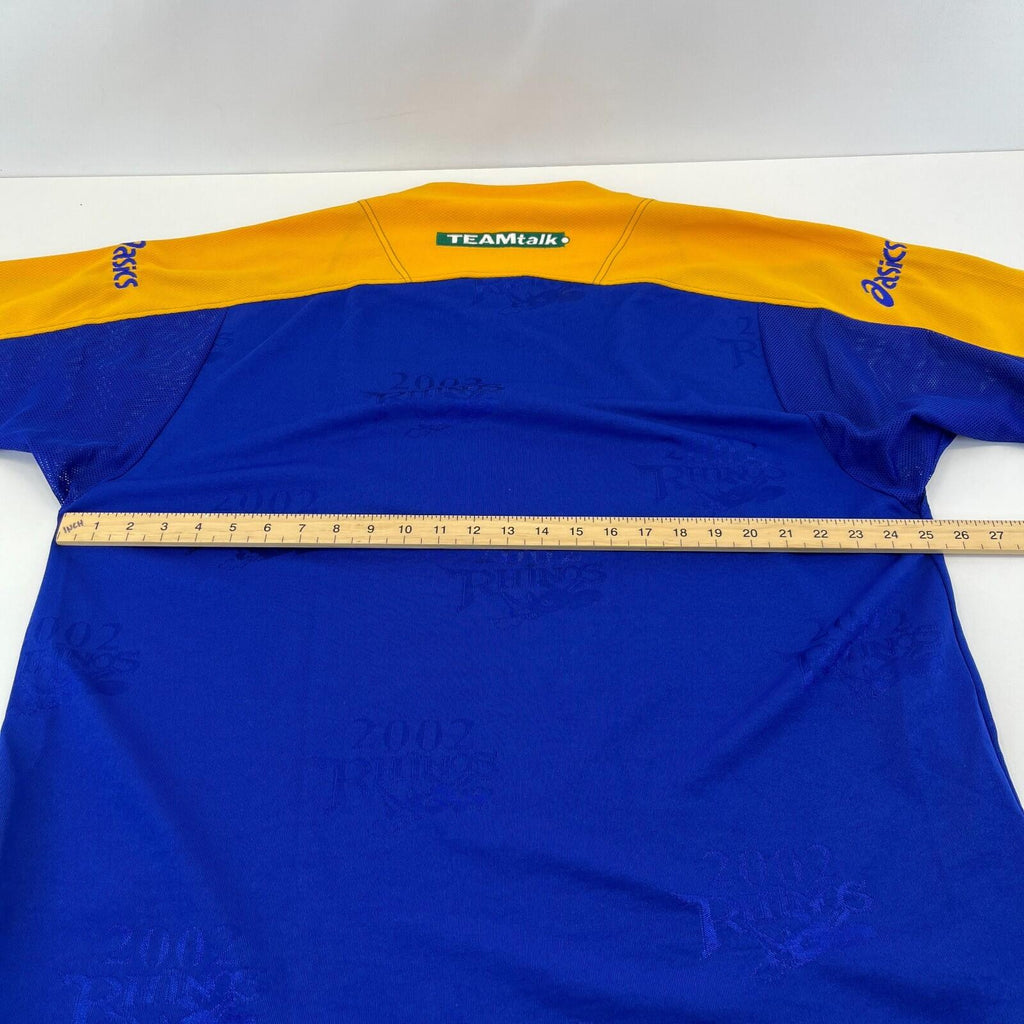Leeds Rhinos 2002-2003 Home Super League Rugby Shirt size 2XL  XXL