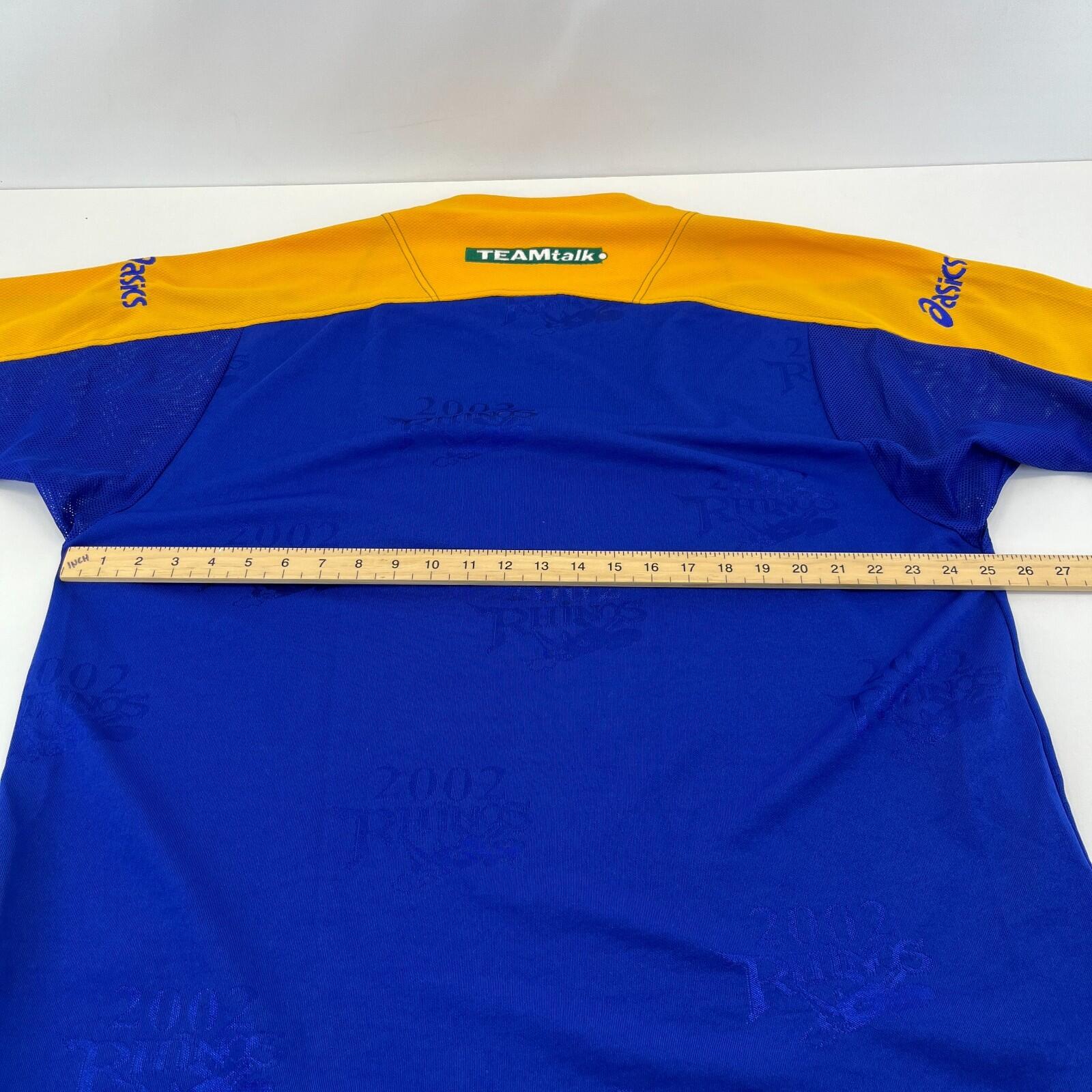 Leeds Rhinos 2002-2003 Home Super League Rugby Shirt size 2XL  XXL