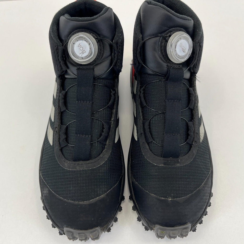 Adidas Fortatrail BOA High Top Trainers in Black & Red UK size 5 / EU 38