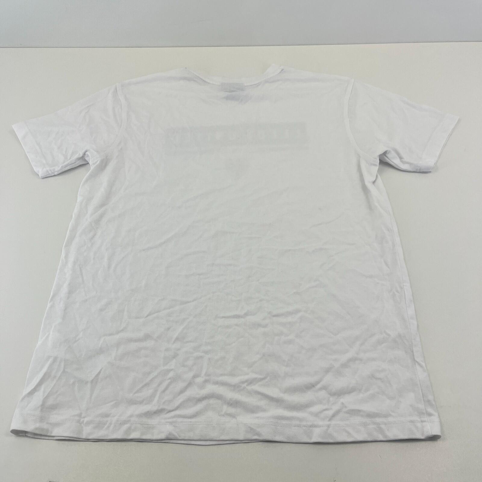 Leeds United Men's T-Shirt in White UK size Large
