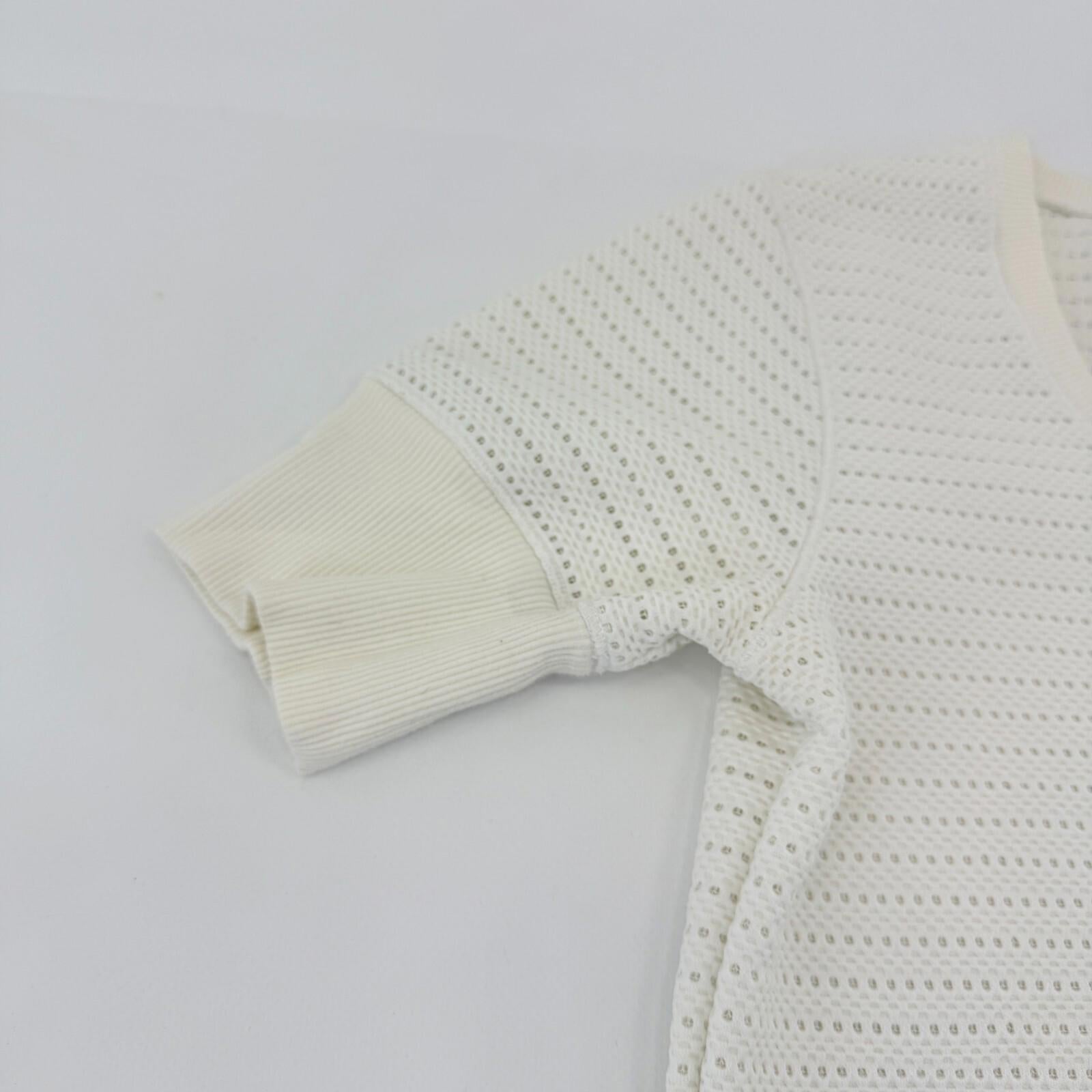 Barbour Land Rover Wadeline Women's Top in Cream Light Pullover size 8