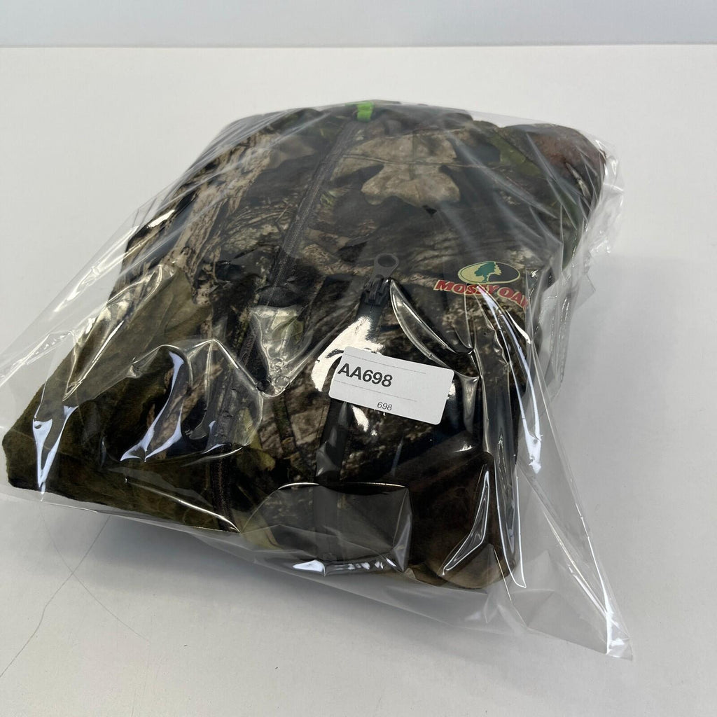 Mossy Oak Cargo Hunting Jacket Youth size Medium Real Tree Leaf Camo