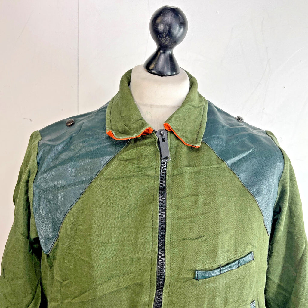 Vintage Turima Sweden Mens Hunting Jacket size Medium in Green inc Fleece Liner