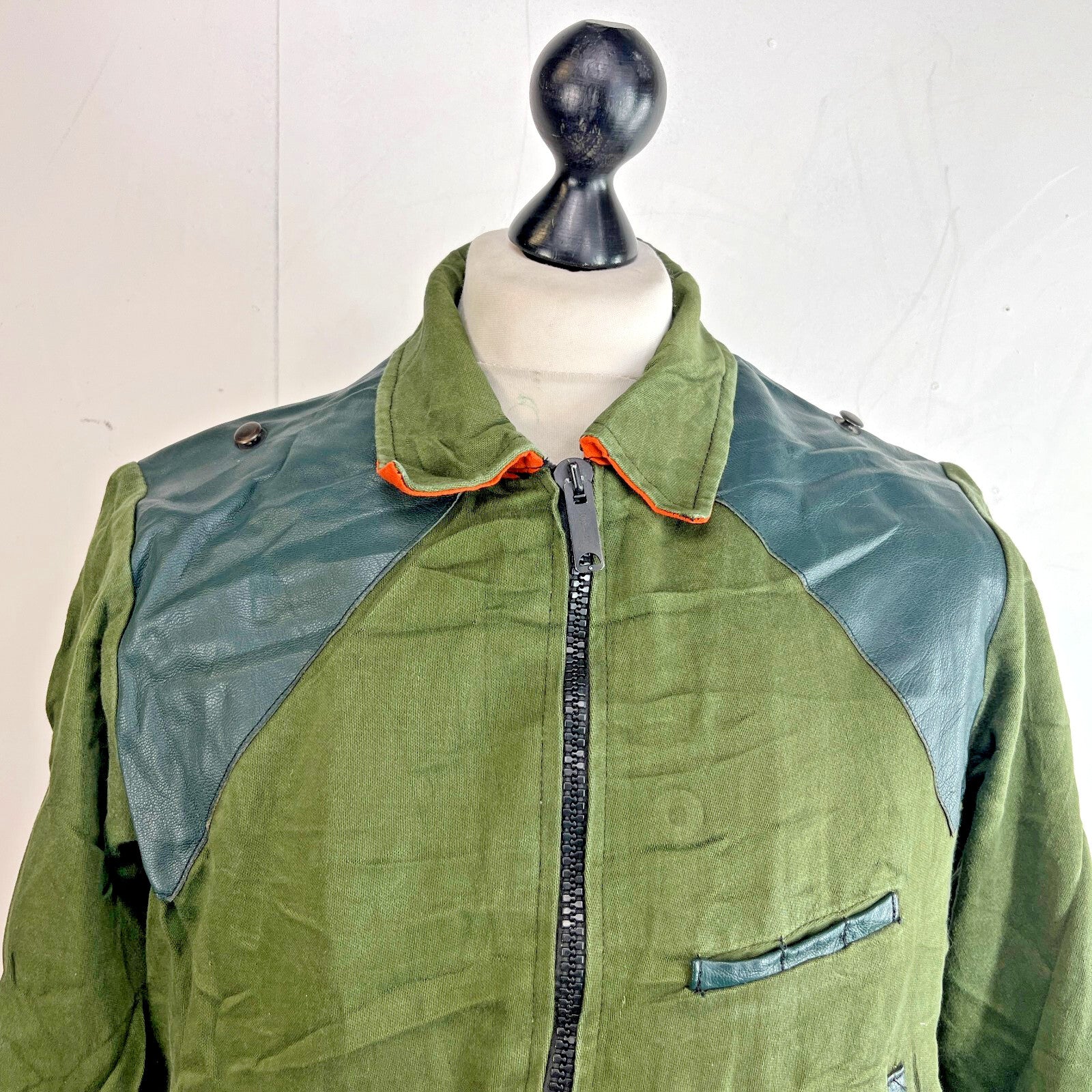 Vintage Turima Sweden Mens Hunting Jacket size Medium in Green inc Fleece Liner