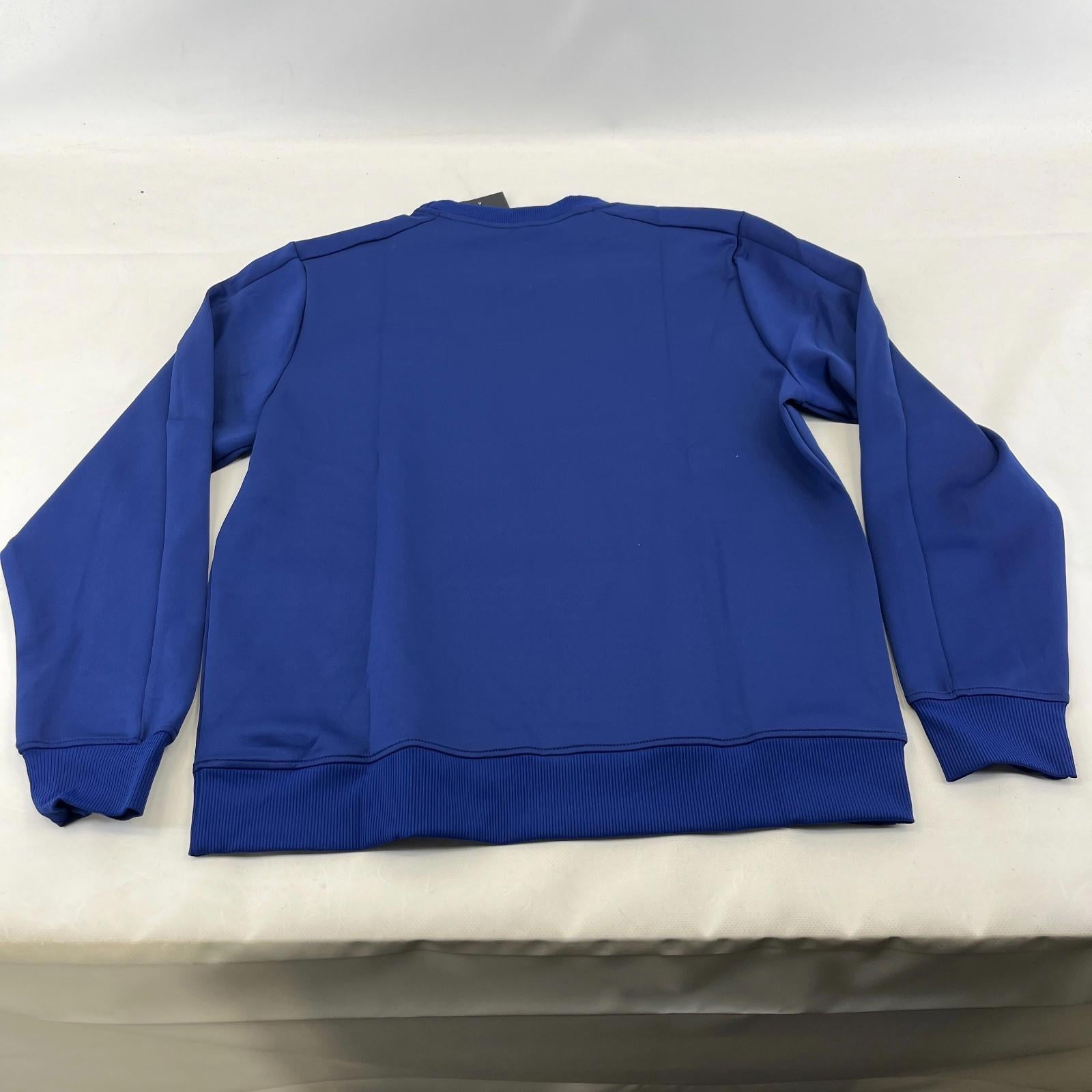 Official Glasgow Rangers FC Blue Match Day Sweatshirt Pullover Ladies size 16