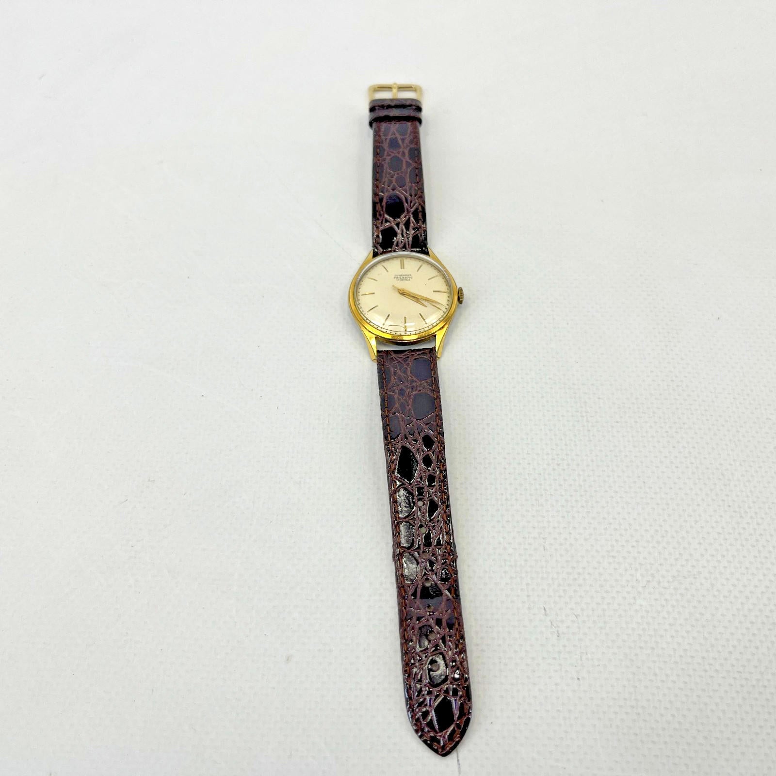 Vintage 1940s Junghans Trilastic Hand-Winding Men's Watch