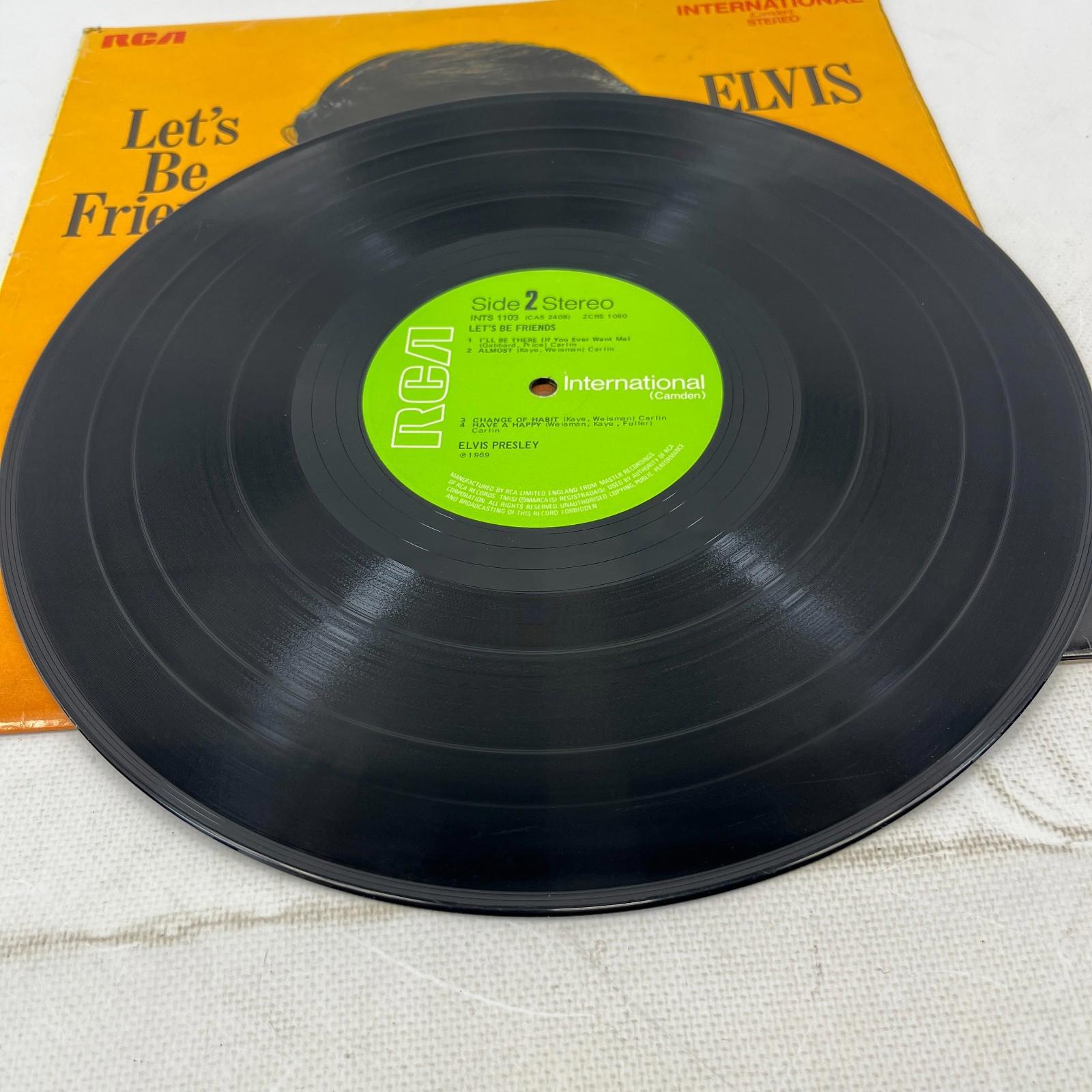 Elvis Let's Be Friends 1970 RCA Camden 12" Vinyl LP Stereo Album