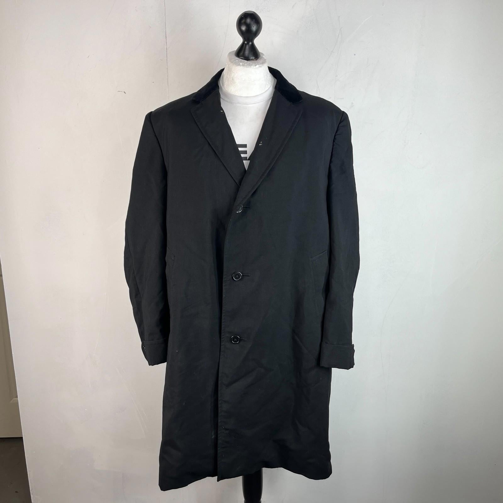 Aquascutum Vintage Trench Coat Size Large 42R Mens Overcoat - See Details