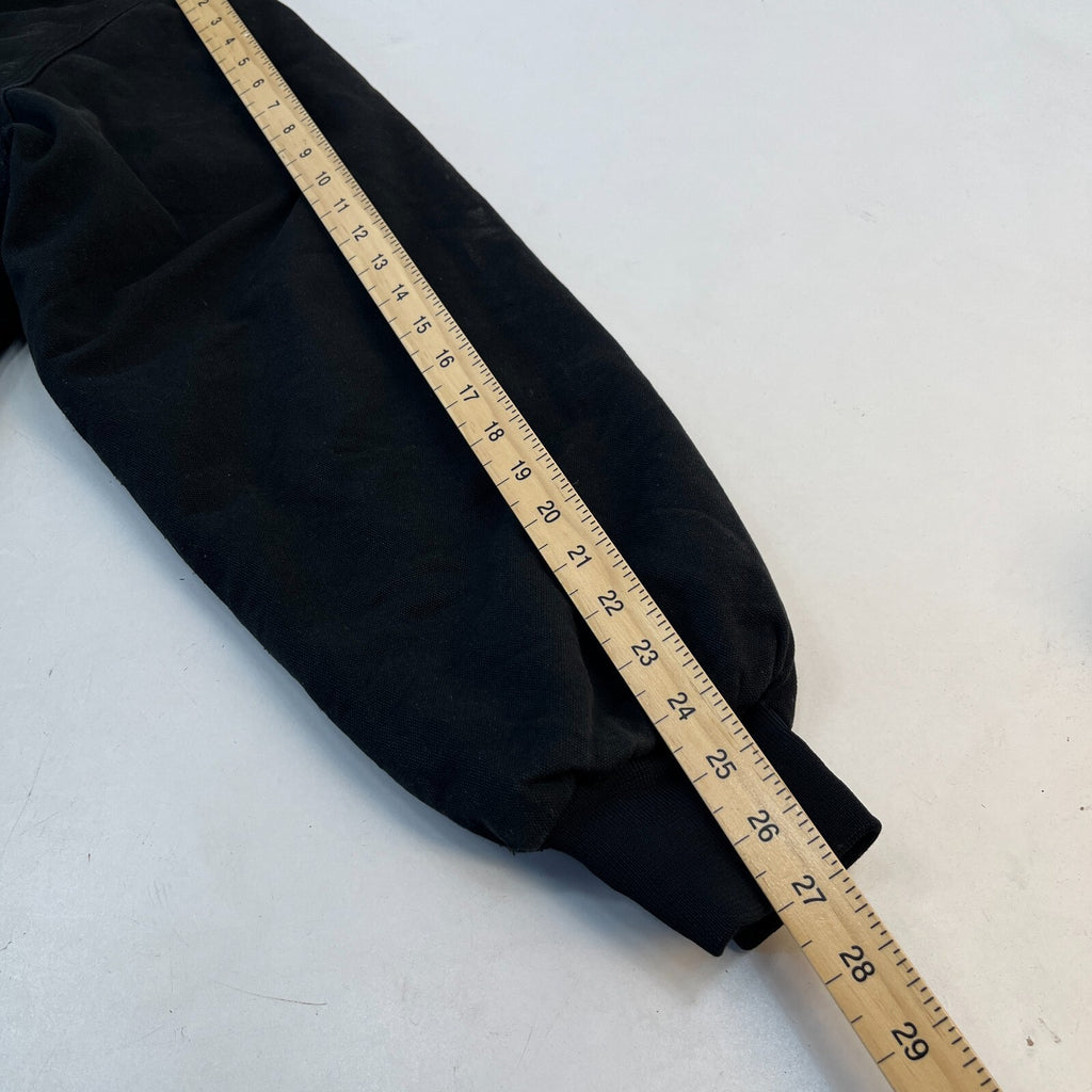 Men's Chore Field Coat Jacket in Black Heavy Denim size 2XL
