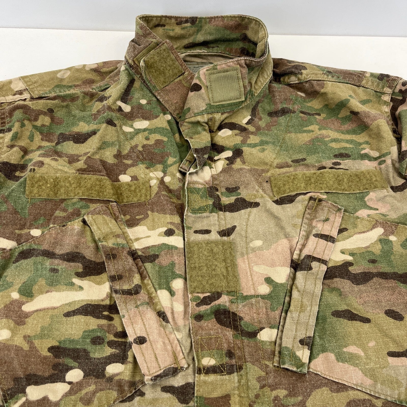 US Army Issue Woodland BDU Jacket Camo Combat Surplus Uniform US Medium-Regular