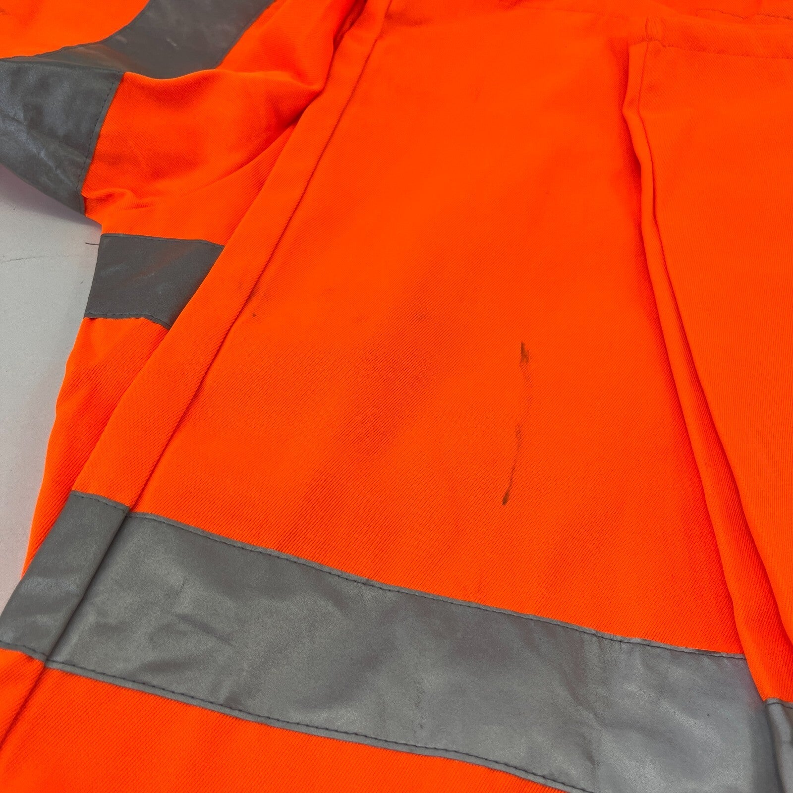 Hercules Men's Hi-Vis Orange Overalls Boiler Suit Coveralls size Large