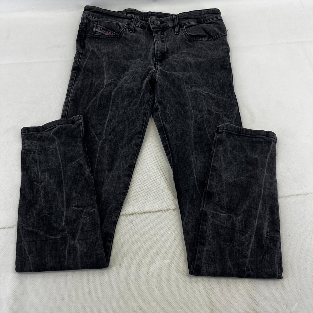 Diesel Women's Skinzee Super Slim Skinny Stretch Jeans W31 L30 Black Denim
