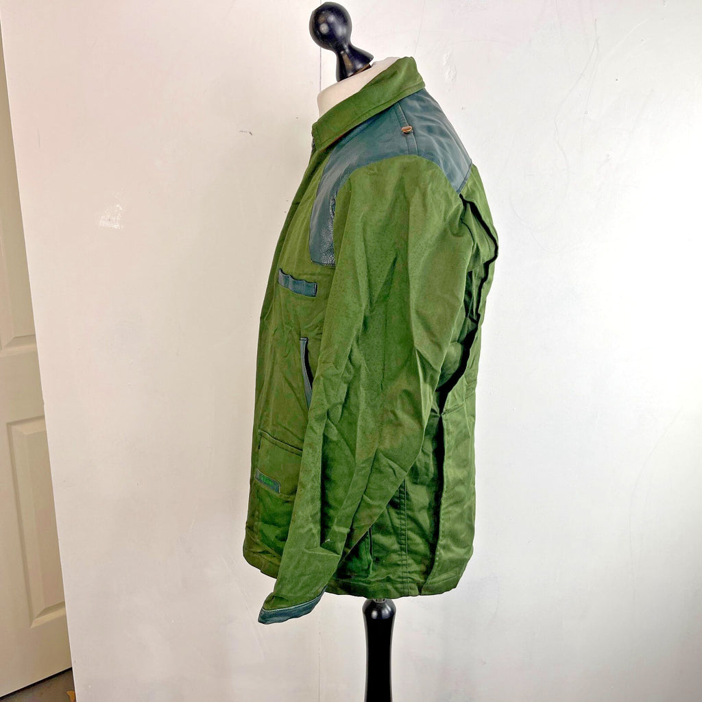 Vintage Turima Sweden Men's Hunting Jacket size Large in Green with Fleece Liner